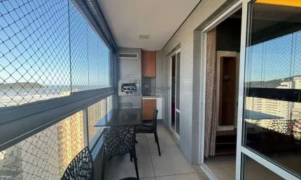 Apartamento à venda em praia grande no boqueirão com vista mar