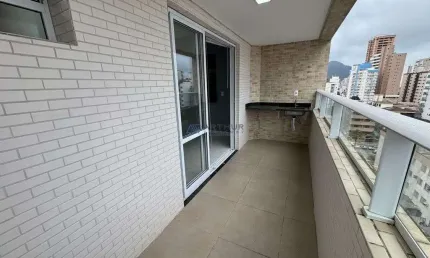 Apartamento à venda em praia grande 01 dormitório sendo suíte.