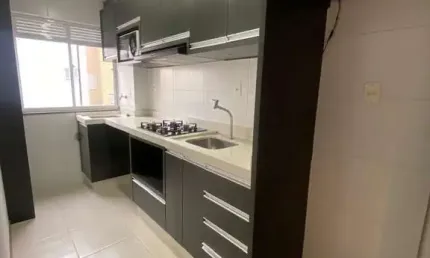Apartamento mobiliado para locação no bairro itaipava com 2 dormitórios