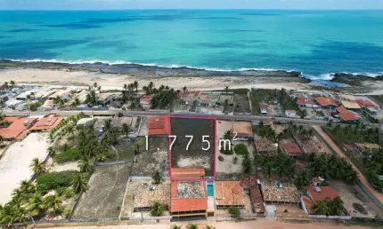 Terreno Próximo as Melhores Praias do Litoral Sul 1.725m² Com 34 Metros de Frente Escriturado