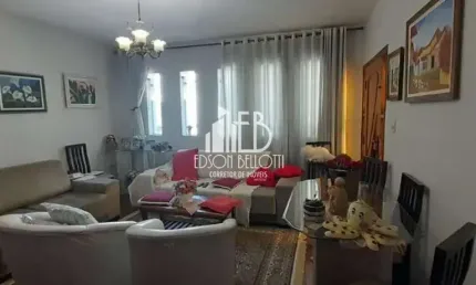 Sobrado à venda no bairro vila assunção, 3 dorms, 1 suíte, 5 vagas, 240 m²