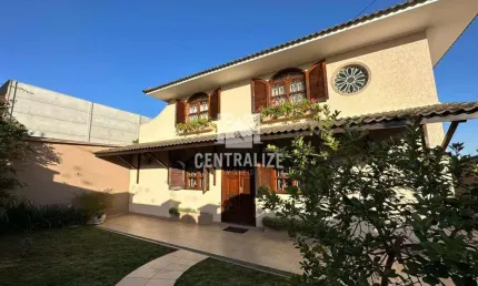 Sobrado com 3 dormitórios à venda, oficinas, ponta grossa - pr