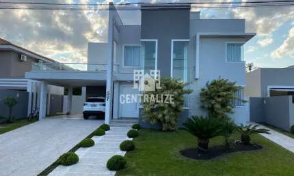 Venda - casa em condomínio vêneto, oficinas, ponta grossa - pr
