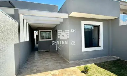 Casa com 2 quartos à venda no Cará-cará, Ponta Grossa 