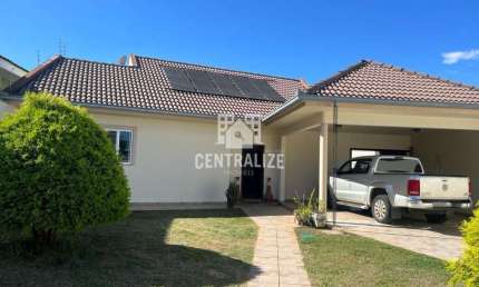 Casa com 3 dormitórios à venda, Jardim Carvalho, PONTA GROSSA - PR