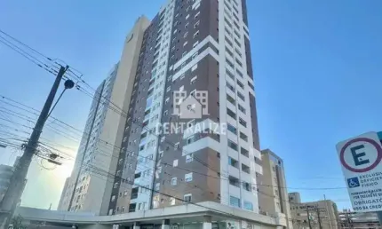 Apartamento com 3 dormitórios à venda, centro, ponta grossa - pr