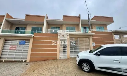 Sobrado com 3 dormitórios à venda, oficinas, ponta grossa - pr