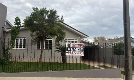 Venda - casa em colônia dona luiza ponta grossa - pr