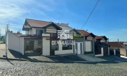 Sobrado à venda, 4 quartos, jardim carvalho, ponta grossa - pr