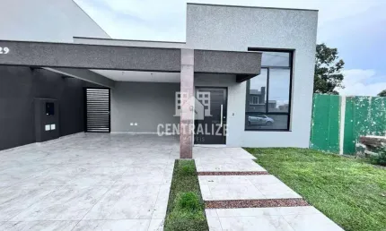 Casa em condomínio fechado com 2 quartos à venda no Cará-cará, Ponta Grossa 