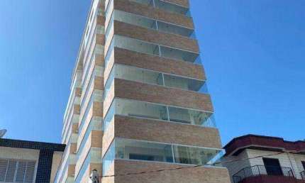 Apartamento com 1 dormitório à venda, 45 m² por R$ 345.000,00 - Vila Guilhermina - Praia Grande/SP