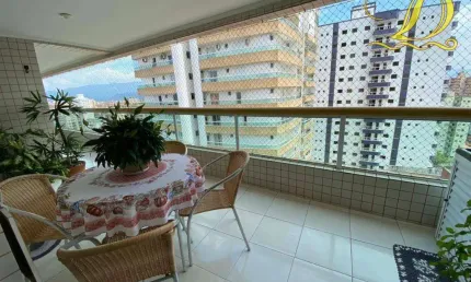 Apartamento com 3 dormitórios à venda, 117 m² por r$ 788.000,00 - tupi - praia grande/sp