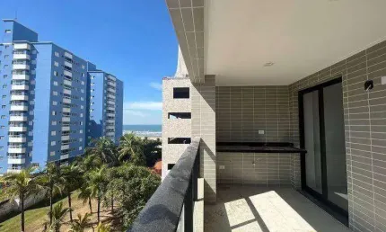 Apartamento com 2 dormitórios à venda, 65 m² por R$ 459.000,00 - Maracanã - Praia Grande/SP