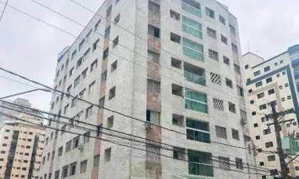 Apartamento com 2 dormitórios à venda, 77 m² por R$ 355.000,00 - Aviação - Praia Grande/SP
