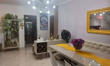 Apto de 2 dorm(s), sendo 1 suíte, 2 vagas na ocian em praia grande.