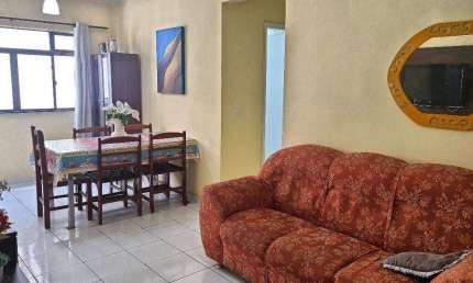 Apto de 1 dormitório com 53 m², 1 vaga, Aviação em Praia Grande SP.