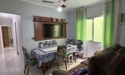 Apartamento à venda, 55 m² por r$ 297.000,00 - vila guilhermina - praia grande/sp