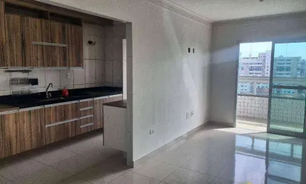 Apto de 2 dorm(s), sendo 1 suíte, parcela direto, guilhermina -m praia grande sp.