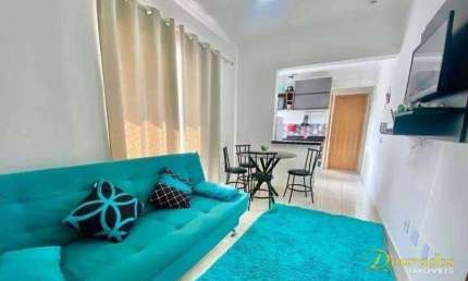Apartamento com 1 dormitório à venda, 45 m² por R$ 297.000,00 - Boqueirão - Praia Grande/SP