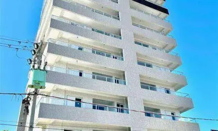 Apartamento com 1 dormitório à venda, 46 m² por R$ 330.000,00 - Mirim - Praia Grande/SP