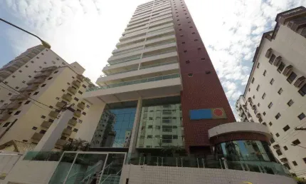 Apartamento de 2 dormitórios , sendo 2 suítes, varanda gourmet, aviação em praia grande sp.