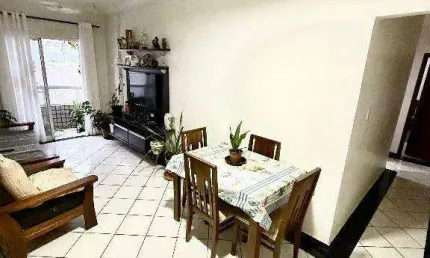 Apartamento com 2 dormitórios à venda, 81 m² por R$ 449.000 - Vila Guilhermina - Praia Grande/SP
