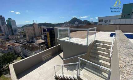 Cobertura com 4 dormitórios à venda, 420 m² por R$ 1.270.000,00 - Boqueirão - Praia Grande/SP