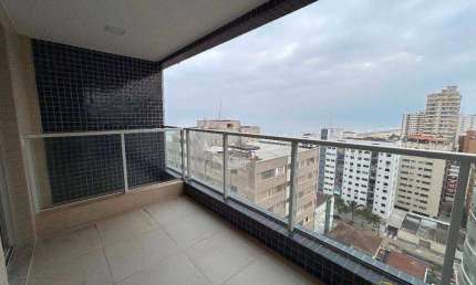 Apto 2 dorm(s), sendo 2 suítes, Novo, 2 vagas na Aviação em Praia Grande SP. Financia Direto