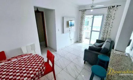 Apartamento com 1 dormitório à venda, 41 m² por R$ 275.000,00 - Mirim - Praia Grande/SP