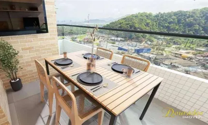 Apartamento com 3 dormitórios à venda, 105 m² por R$ 836.500 - Boqueirão - Praia Grande/SP