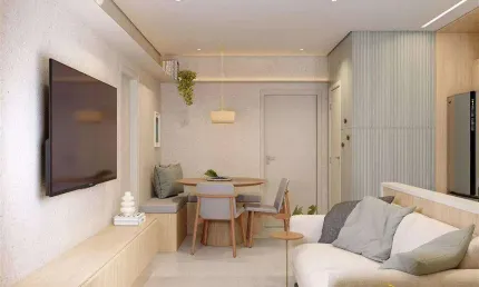 Apto em construção 2 dorm(s) com Entrada de 29 mil apenas na Guilhermina - Praia Grande/SP
