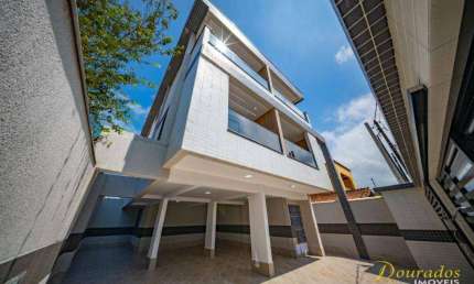 Sobrado com 2 dormitórios à venda, 79 m² por R$ 350.000 - Caiçara - Praia Grande/SP