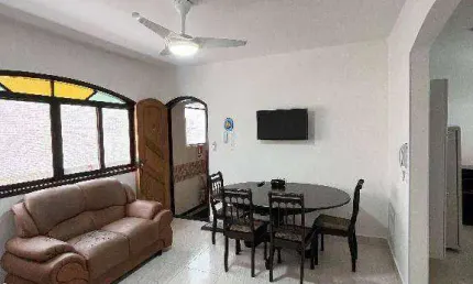 Apartamento com 2 dormitórios à venda, 67 m² por r$ 360.000,00 - canto do forte - praia grande/sp