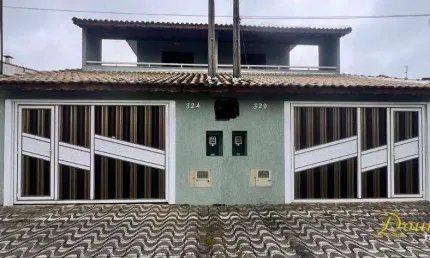Sobrado com 2 dormitórios à venda, 132 m² por R$ 440.000 - Maracanã - Praia Grande/SP