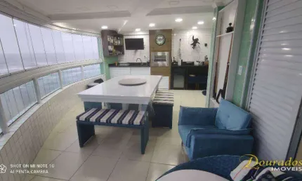 Apartamento de 2 dorm(s), sendo 1 suíte com vista mar - Jd. Real em Praia Grande SP.