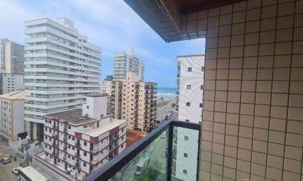 Apartamento com 2 dormitórios à venda, 75 m² por R$ 360.000,00 - Aviação - Praia Grande/SP