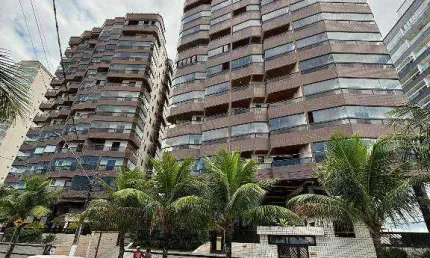 Apto de 1 dorm, sendo suíte, com sacada, prédio frente mar, lazer completo, caiçara em praia grande sp.