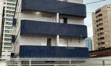 Apto de 1 dormitório, 1 vaga, 41 m², tupi em praia grande sp.
