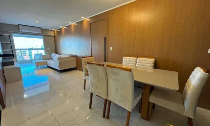 Apartamento alto padrão com 3 suítes, varanda gourmet com vista livre, em Praia Grande, na Vila Guilhermina.