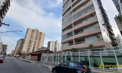 Apto de 2 dorm(s), sendo 1 suíte, sacada com vista mar , 80m², tupi em praia grande sp