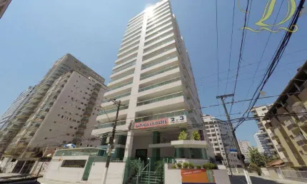 Apartamento com 3 dormitórios à venda, 130 m² por r$ 720.000,00 - ocian - praia grande/sp