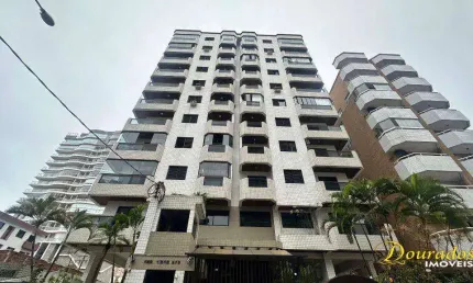 Apto de 2 dormitórios, sendo 1 suíte, mobiliado, com vista da sacada na guilhermina em praia grande sp.
