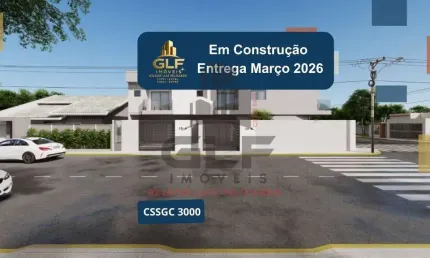 Casa sobrado em construção na cidade de itapema/sc, no bairro alto são bento, com 69,20m², 2 suítes e 1 vaga de garagem. ótimo investimento!