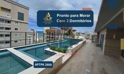 Apartamento novo e pronto para morar na cidade de itapema/sc, r$ 340.000 de entrada e saldo em 87 vezes sem reforço, 1 vaga, 1 suíte, lazer completo.