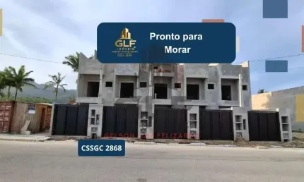 Casa sobrado em construção em itapema/sc no sertão do trombudo, com 90m², 2 suítes e 1 vaga de garagem. 35m² de terraço