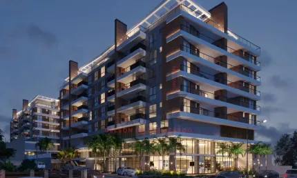 Apartamento lançamento em bombinhas/sc no bairro bombas. 125m² com 3 suítes, a 426m do mar. bem localizado. investimento