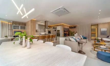 Apartamento de luxo à venda em balneário camboriú-sc, no centro: 4 quartos, 4 suítes, 5 banheiros, 4 vagas de garagem, 233m² de área.