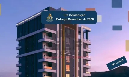 Apartamento em construção próximo ao mar, apartamento com 36,55m², próximo a comércios  e farmácias