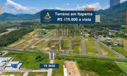 Somente na vista terreno em itapema/sc no bairro morretes no loteamento campo verde com 200 m²,