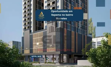 Apartamento pré lançamento em itapema/sc no bairro morretes próximos a comercios e escolas, apartamento com 69m² apartamento conta com 2 domitorios